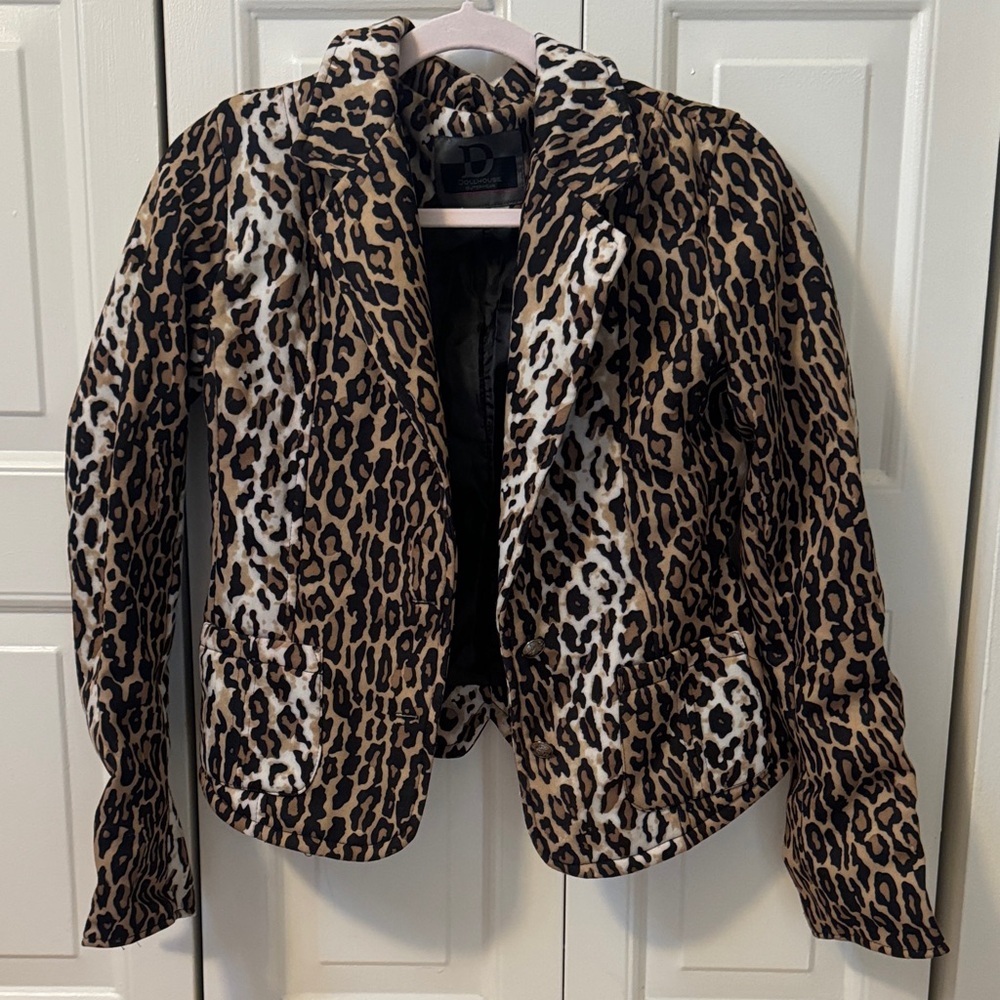 Leopard Print Women's Jacket